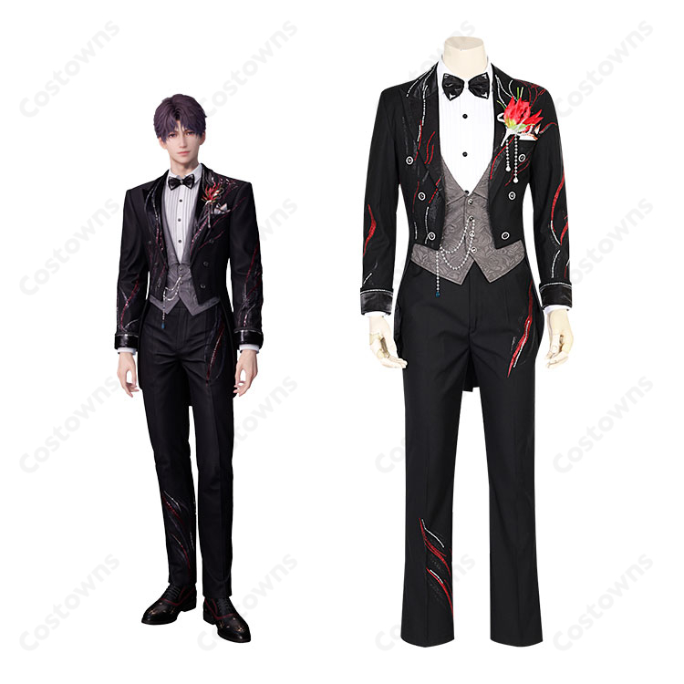 恋と深空 ホムラ 朝と潮に浮かぶ孤島 コスプレ衣装-1