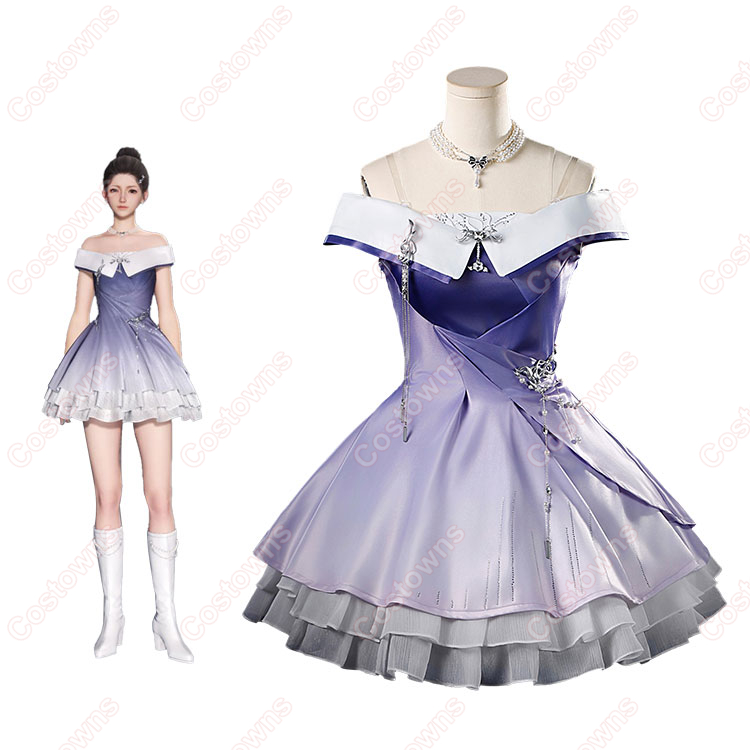 恋と深空 主人公 プレイヤー 想い重なる時 巡る銀河 コスプレ衣装|高品質-1