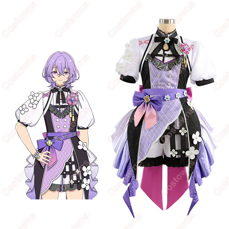 花群冬芽　私服　コスプレ衣装 あんさんぶるスターズ！！ 花群冬芽 アメジストドリーム