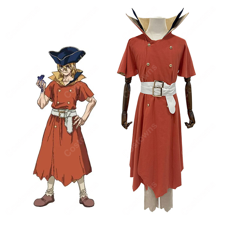 Dr.STONE 七海龍水 コスプレ衣装 キャラクター着用イメージ｜アニメ第2期 龍水編 高再現