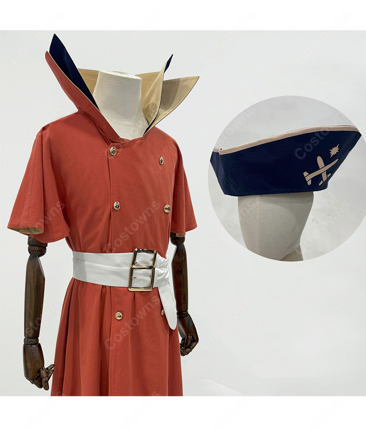 Dr.STONE 七海龍水 コスプレ衣装 側面ディテール｜アニメ第2期 龍水編 再現度抜群