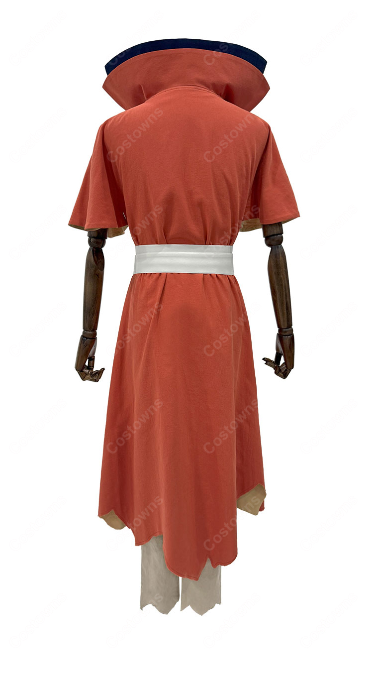 Dr.STONE 七海龍水 コスプレ衣装 背面全体図｜高品質＆送料無料