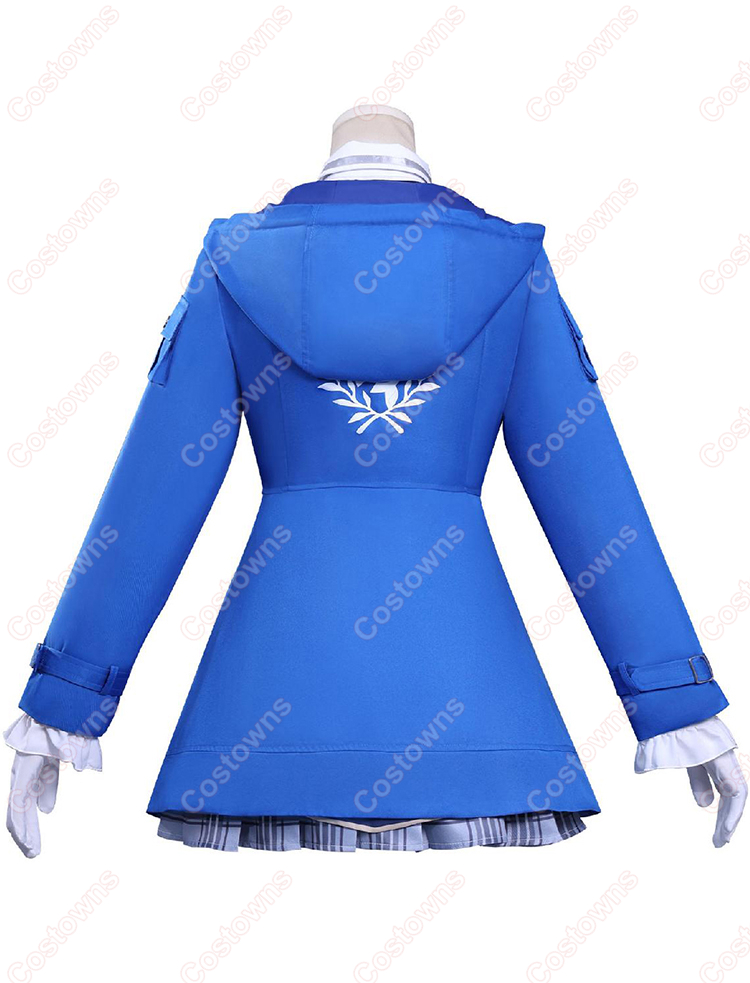 ナギ出品　雨海ルカコスプレ衣装 バーチャルYouTuber VTuber 雨海ルカ コスプレ衣装