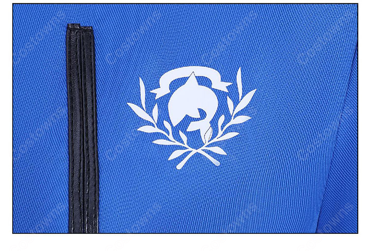 バーチャルYouTuber 雨海ルカ コスプレ衣装 服の模様と装飾ディテール