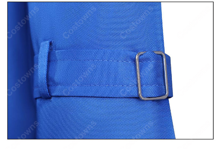 バーチャルYouTuber 雨海ルカ コスプレ衣装 衣袖ベルト装飾の細部