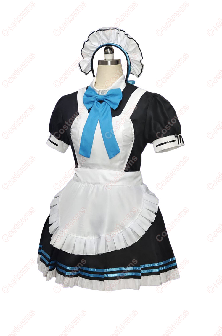 ブルーアーカイブ 角楯カリン コスプレ衣装 メイド服 |高品質|COSTOWNS通販-4