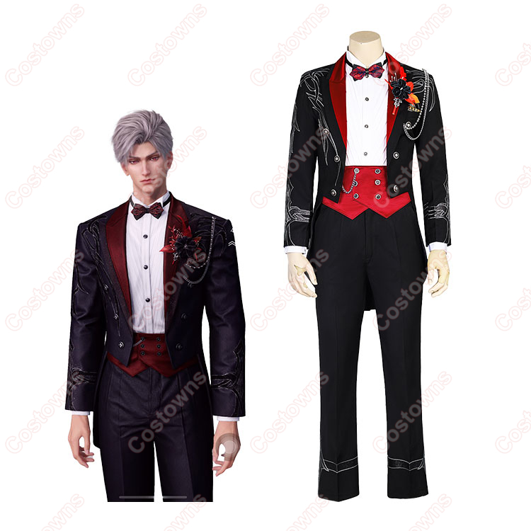 恋と深空 深空の見届けの下に シン 光と闇の領域 コスプレ衣装-1