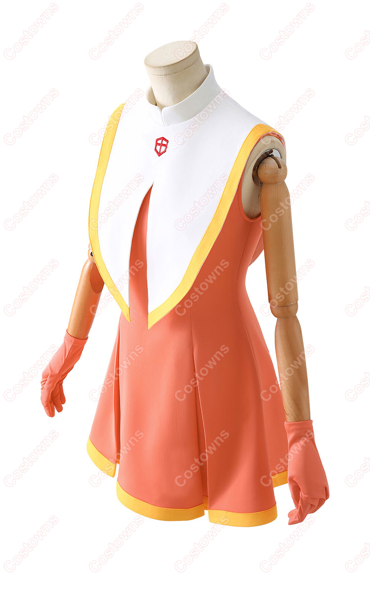 カードキャプターさくら 木之本桜 チアリーディング部 大会用ユニフォーム コスプレ衣装|コスプレ通販-4