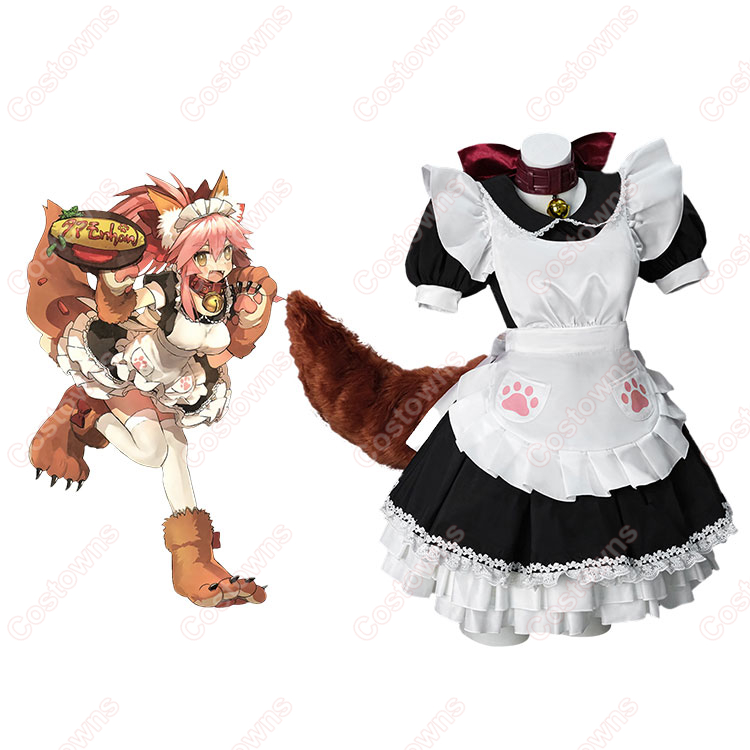 Fate/Grand Order タマモキャット 2段階目 コスプレ衣装 メイド服|コスプレ通販-1