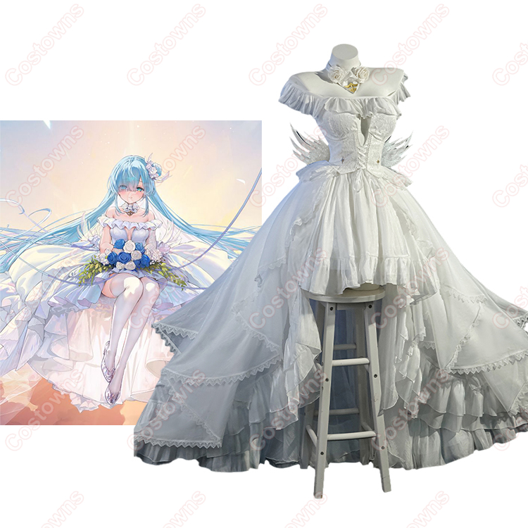 アズールレーン ジェーナス ケッコン衣装 朝焼けに輝く誓い コスプレ衣装-1