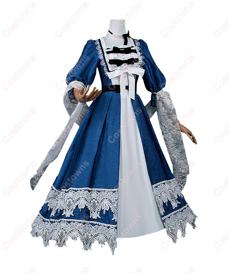 ある日、お姫様になってしまった件について アタナシア・デイ・エルジェア・オベリア コスプレ衣装-4