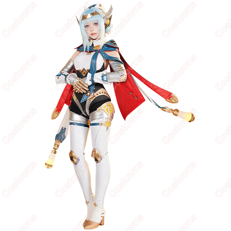 原神 イネファ 女性型ロボット コスプレ衣装 - Costowns
