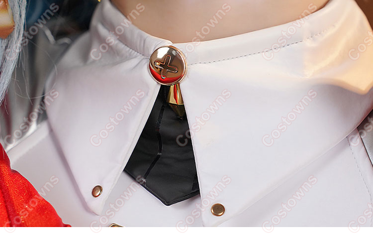 原神 イネファ 女性型ロボット コスプレ衣装-6