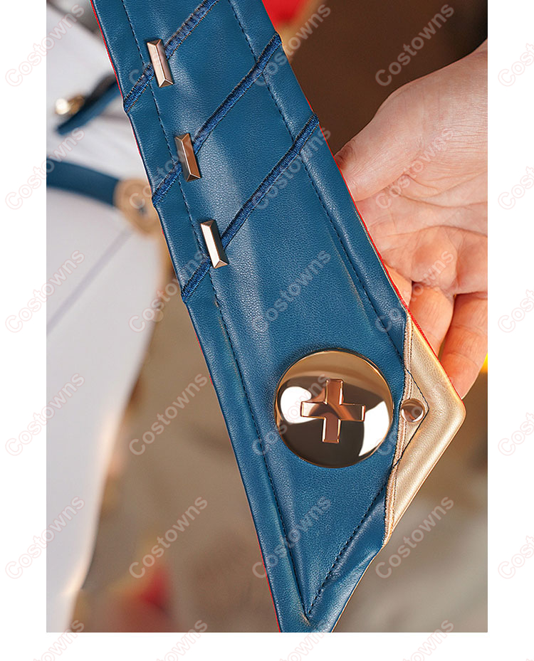 原神 イネファ 女性型ロボット コスプレ衣装-10