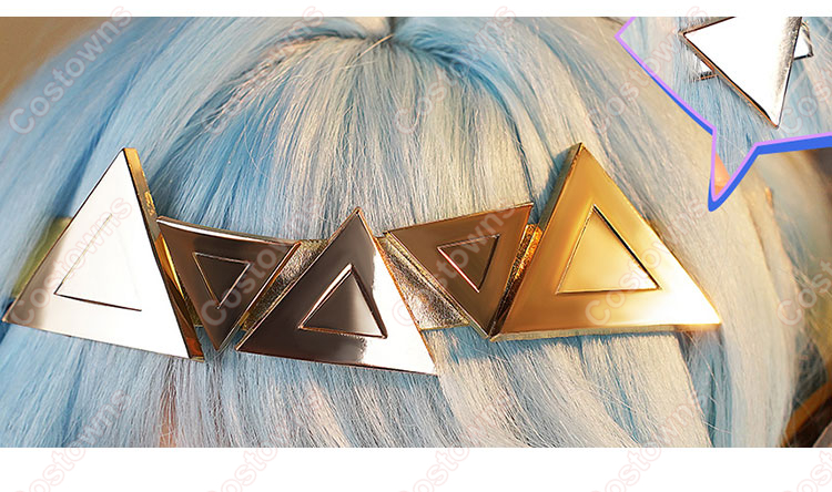 原神 イネファ 女性型ロボット コスプレ衣装-5