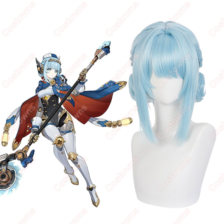 原神 イネファ 女性型ロボット コスプレウィッグ - Costowns