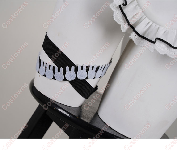 hololive ホロライブ 兎田ぺこら コスプレ衣装 ホロナツパラダイス新衣装 メイド 水着-16