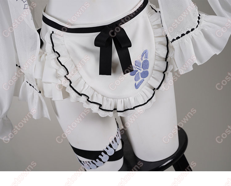 hololive ホロライブ 兎田ぺこら コスプレ衣装 ホロナツパラダイス新衣装 メイド 水着-13