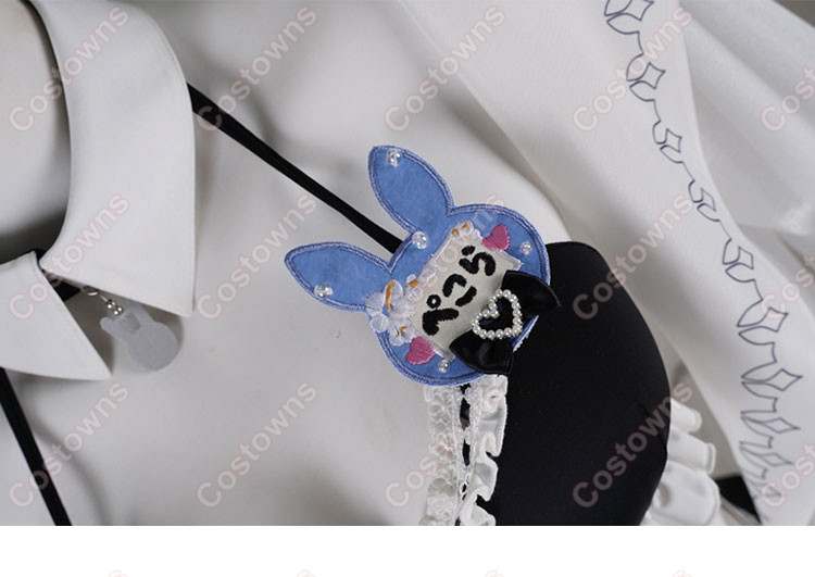 hololive ホロライブ 兎田ぺこら コスプレ衣装 ホロナツパラダイス新衣装 メイド 水着-12