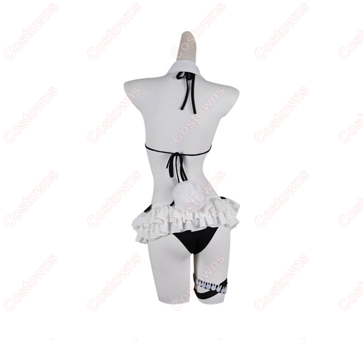 hololive ホロライブ 兎田ぺこら コスプレ衣装 ホロナツパラダイス新衣装 メイド 水着-8