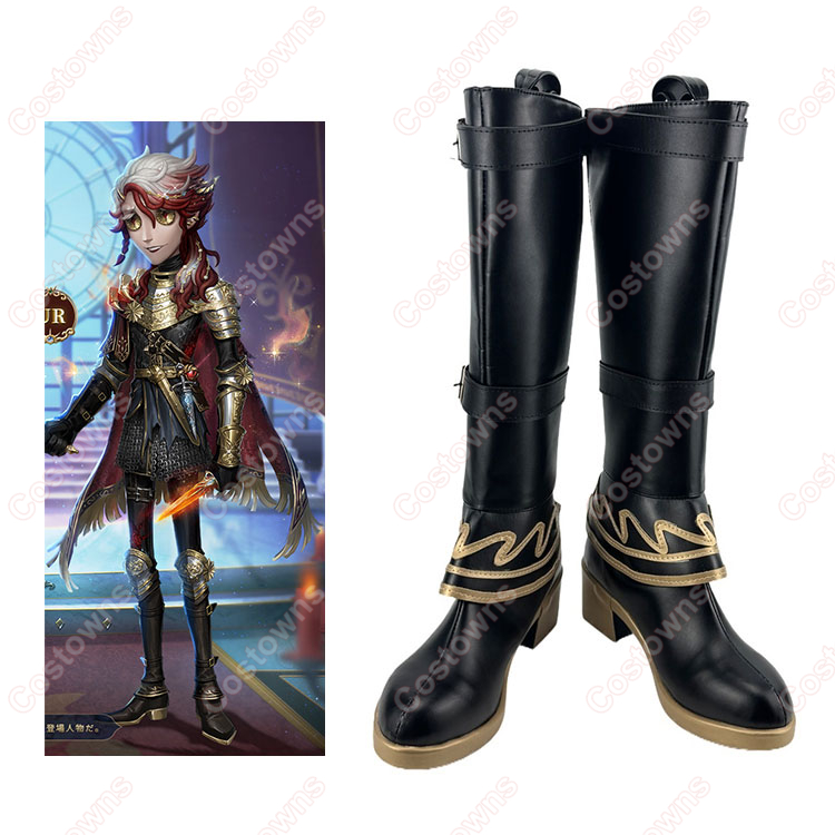 IdentityV 第五人格 作曲家(フレデリック・クレイバーグ) 竜狩人 コスプレ靴-1