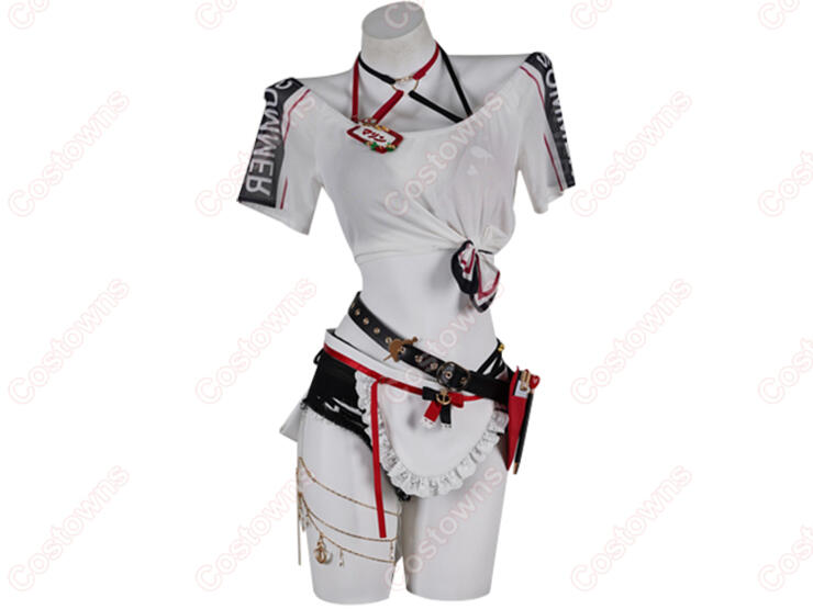 ♡ ホロナツパラダイス 宝鐘マリン 夏服 新衣装 コスプレ 衣装 高品質 ♡ hololive ホロライブ 宝鐘マリン コスプレ衣装 ホロナツ