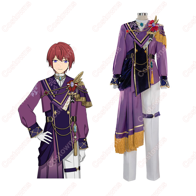 あんスタ 朱桜司 コスプレ ビブリオン あんスタMusic スカウト！ビブリオン 朱桜司 羽風薫 乱凪砂 紫之