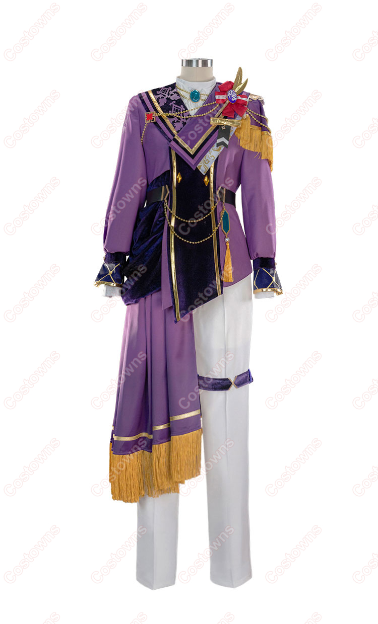 あんさんぶるスターズ!! 朱桜司 羽風薫 乱凪砂 紫之創 青葉つむぎ ビブリオン衣装 コスプレ衣装-2