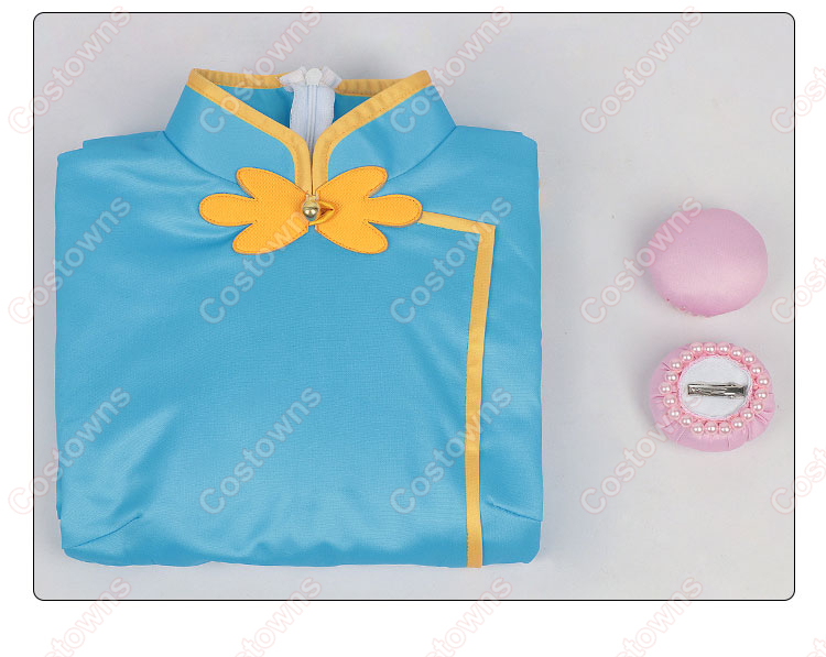 劇場版カードキャプターさくら 大道寺知世 チャイナ服 コスプレ衣装-8