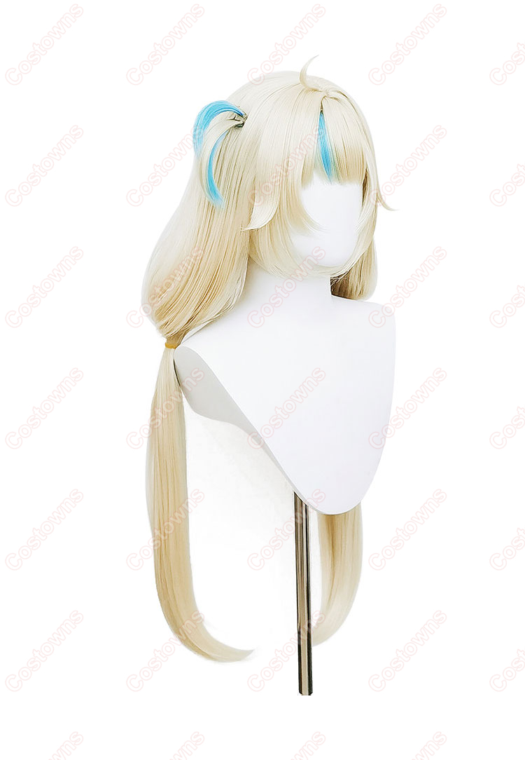 VTuber Sameko Saba サバちゃん コスプレウィッグ-3