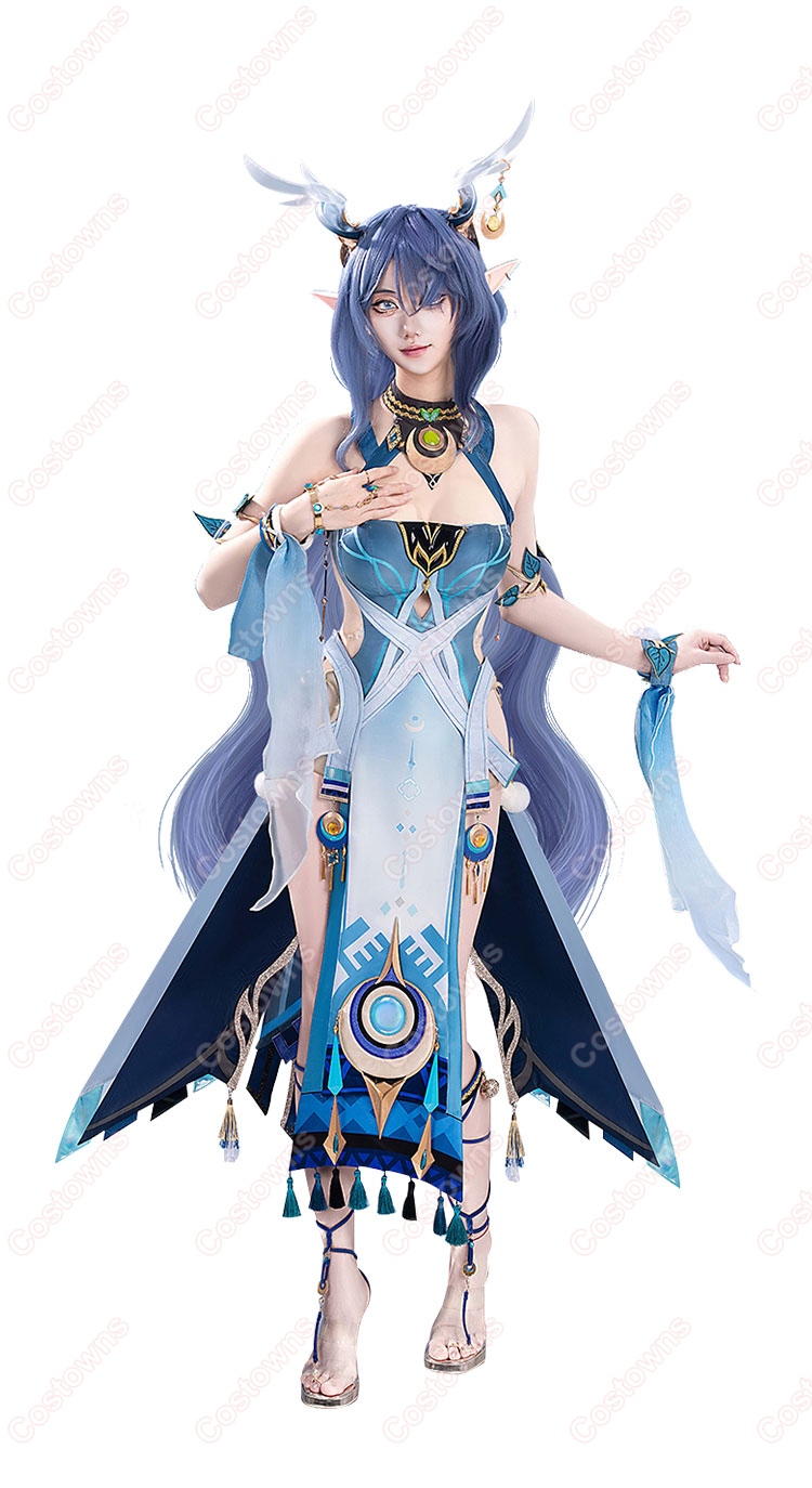 原神 ラウマ コスプレ衣装-4