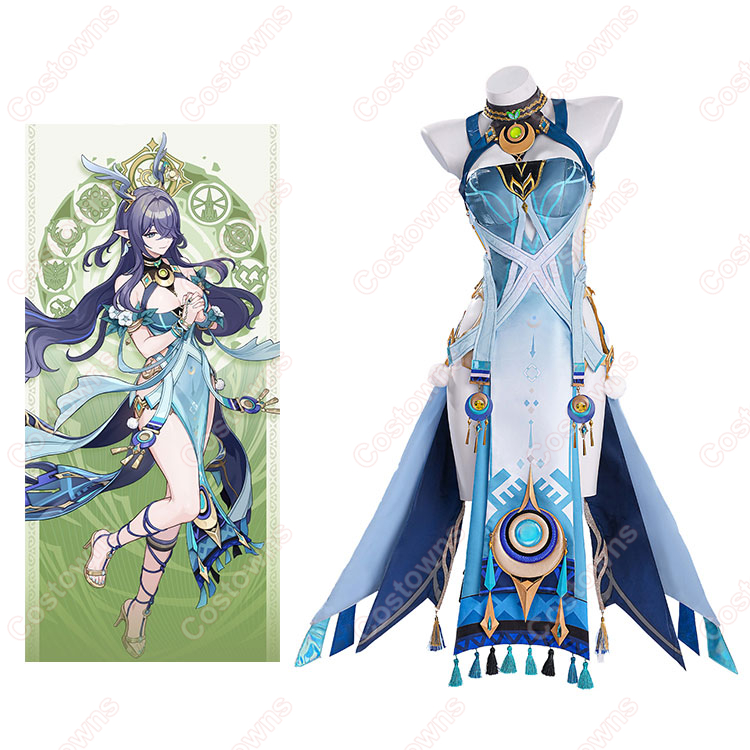原神 Genshin げんしん ラウマ Lauma コスプレ衣装 Monenjoy 原神 ラウマ コスプレ衣装 Lauma 完全再現コスチューム