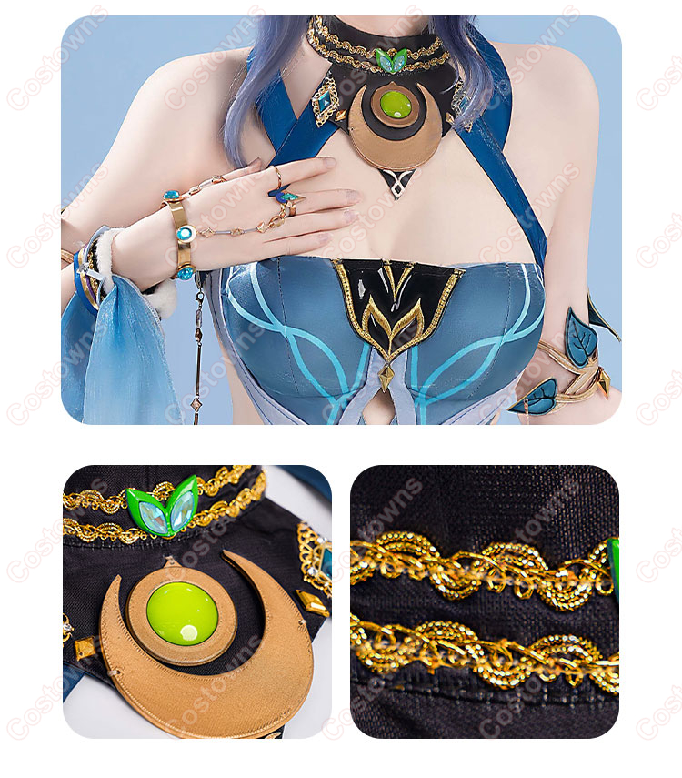 原神 ラウマ コスプレ衣装-6