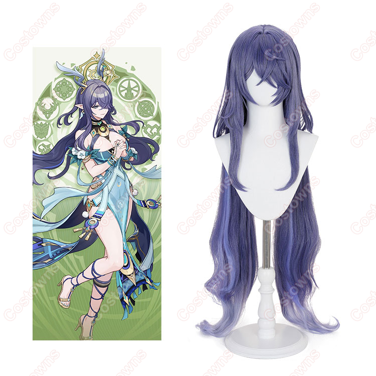 原神 ラウマ コスプレウィッグ-1