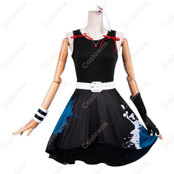 ガールズバンドクライ×サンリオキャラクターズ 安和すばる×ハローキティ コスプレ衣装元の画像