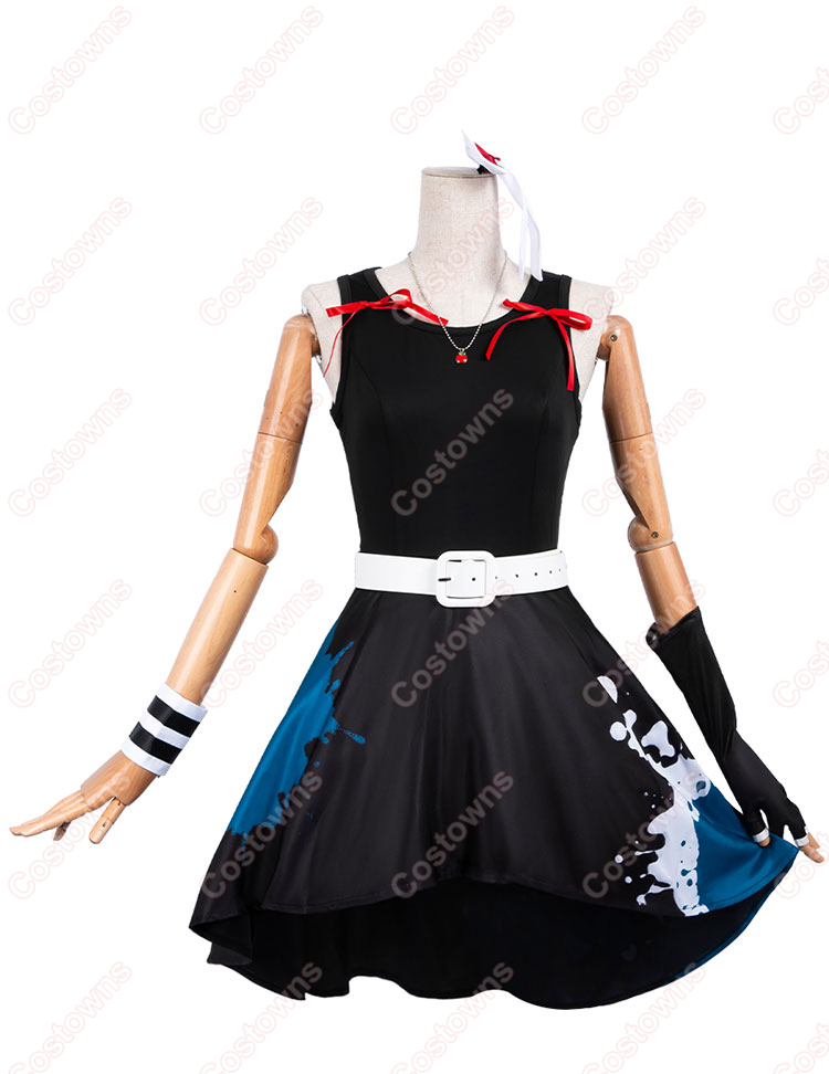 ガールズバンドクライ×サンリオキャラクターズ 安和すばる×ハローキティ コスプレ衣装-2