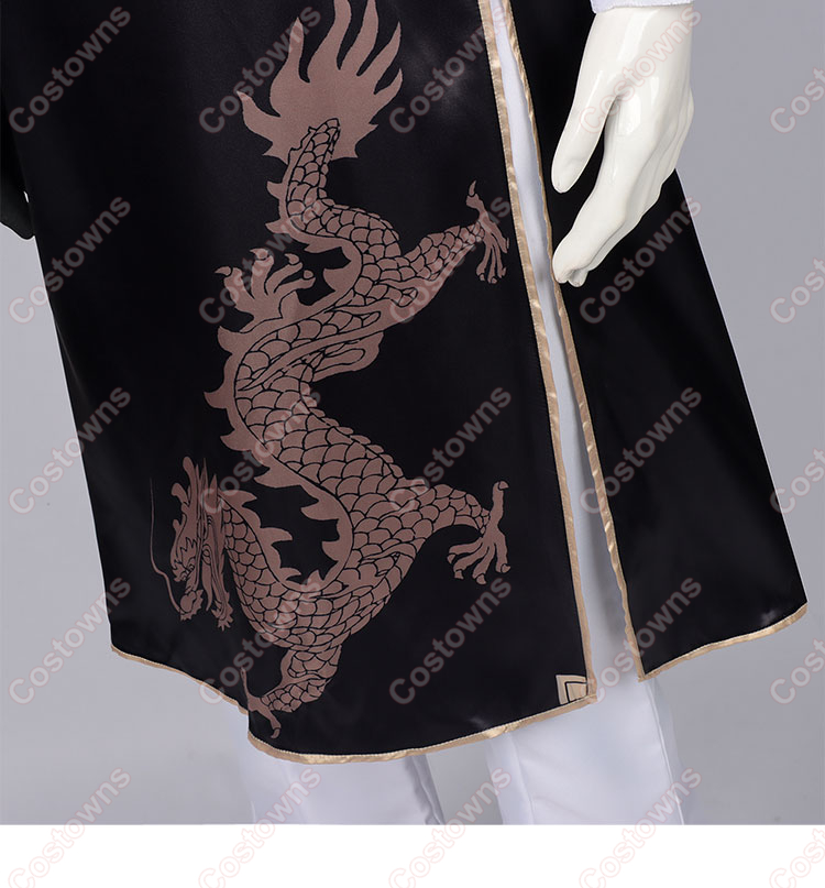 文豪ストレイドッグス 芥川龍之介 中華風  コスプレ衣装-8