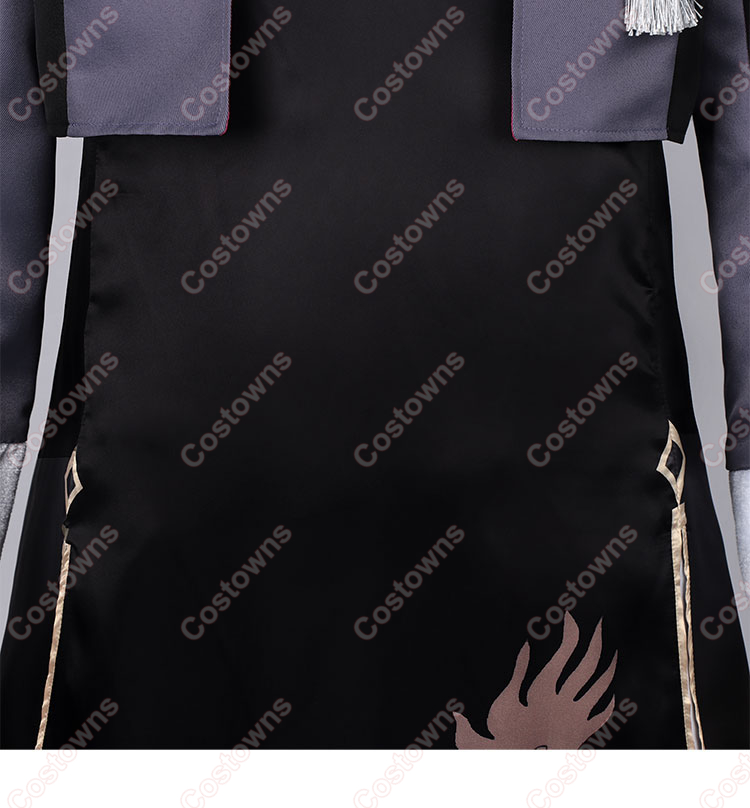 文豪ストレイドッグス 芥川龍之介 中華風  コスプレ衣装-7