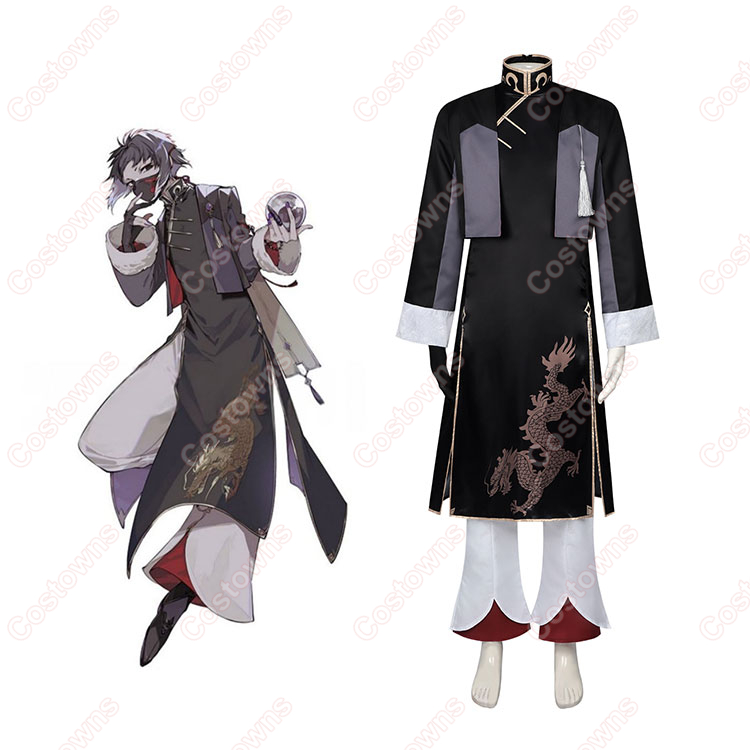 文豪ストレイドッグス 芥川龍之介 中華風  コスプレ衣装-1