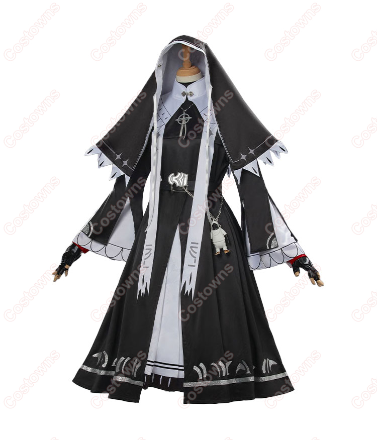アークナイツ 新約エクシア シスター服 コスプレ衣装-3