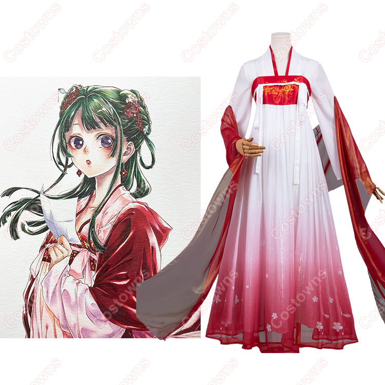 薬屋のひとりごと  猫猫 壬氏様との街歩き コスプレ衣装-1