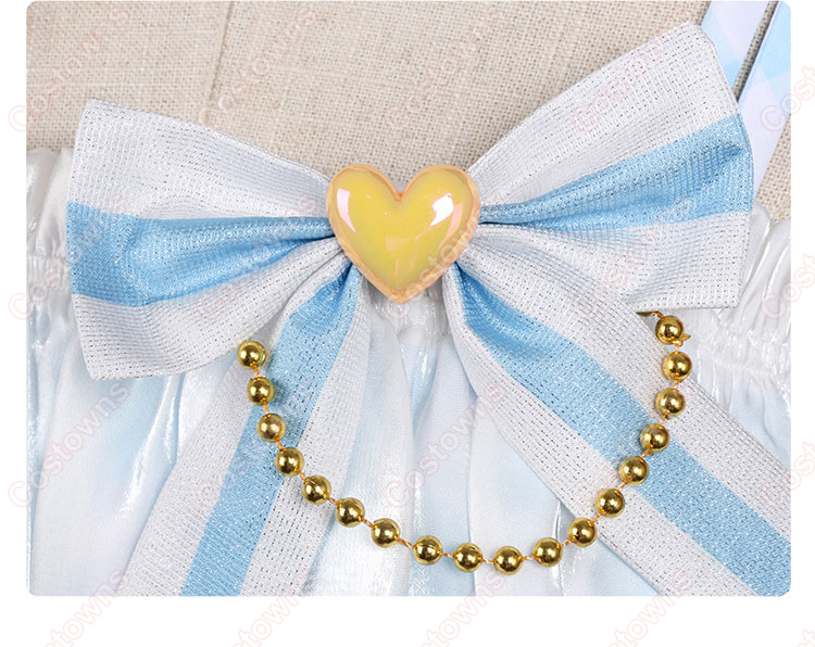 プロジェクトセカイ カラフルステージ！ feat. 初音ミク 最強アイドルスマイル！ 桃井愛莉 ブルーマリン・クルースタイル コスプレ衣装-7