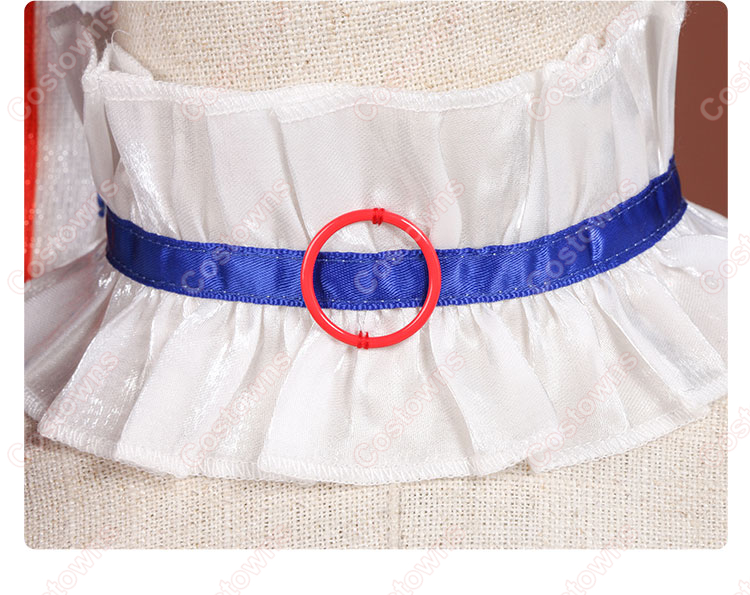 プロジェクトセカイ カラフルステージ！ feat. 初音ミク 最強アイドルスマイル！ 桃井愛莉 ブルーマリン・クルースタイル コスプレ衣装-8