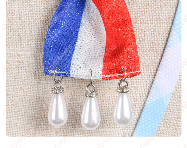 プロジェクトセカイ カラフルステージ！ feat. 初音ミク 最強アイドルスマイル！ 桃井愛莉 ブルーマリン・クルースタイル コスプレ衣装-12