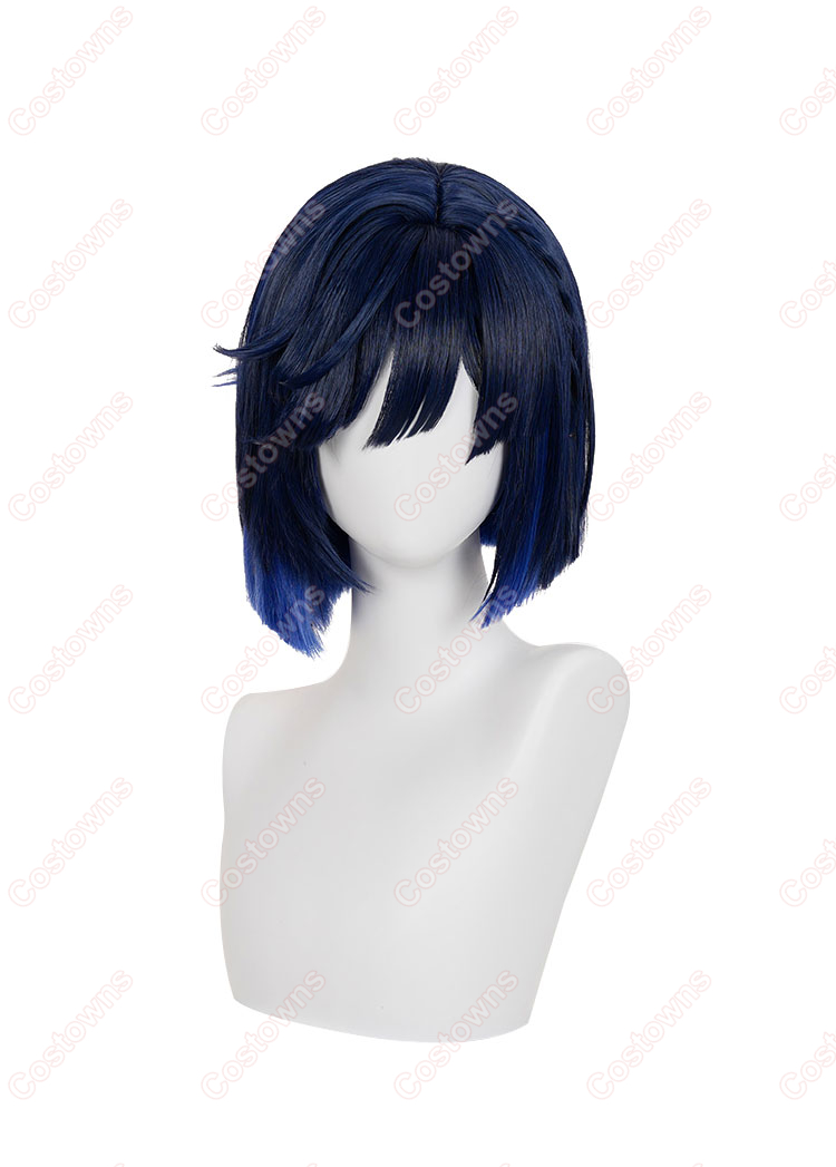 原神 夜蘭 静謐の饗宴 コスプレウィッグ-2