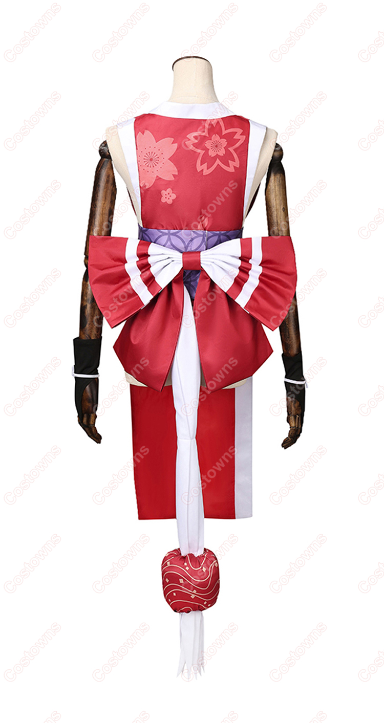 ストリートファイター6 舞(Mai) コスプレ衣装-4