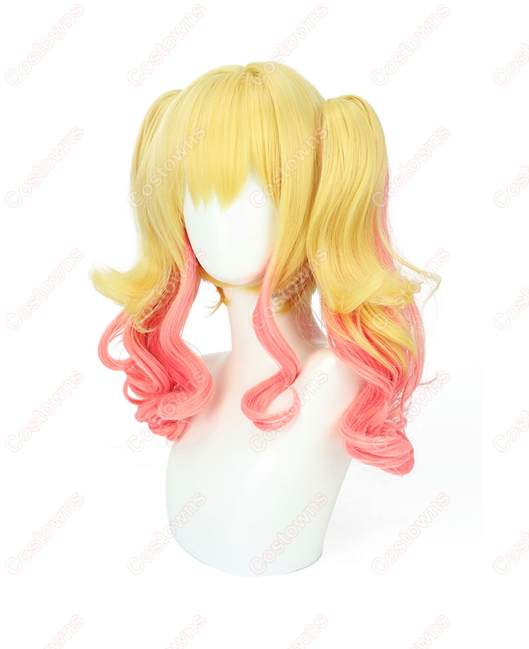 アイカツスターズ! 虹野ゆめ コスプレウィッグ-3