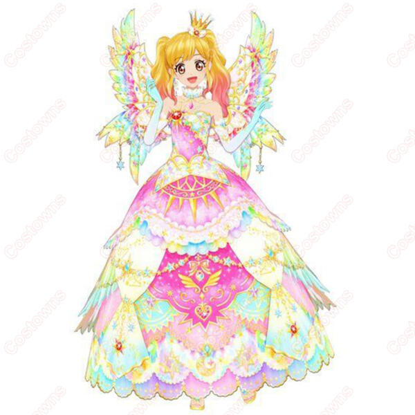 アイカツスターズ! 虹野ゆめ エターナルレインボーコーデ コスプレ靴元の画像