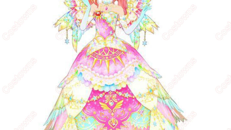 アイカツスターズ! 虹野ゆめ エターナルレインボーコーデ コスプレ靴