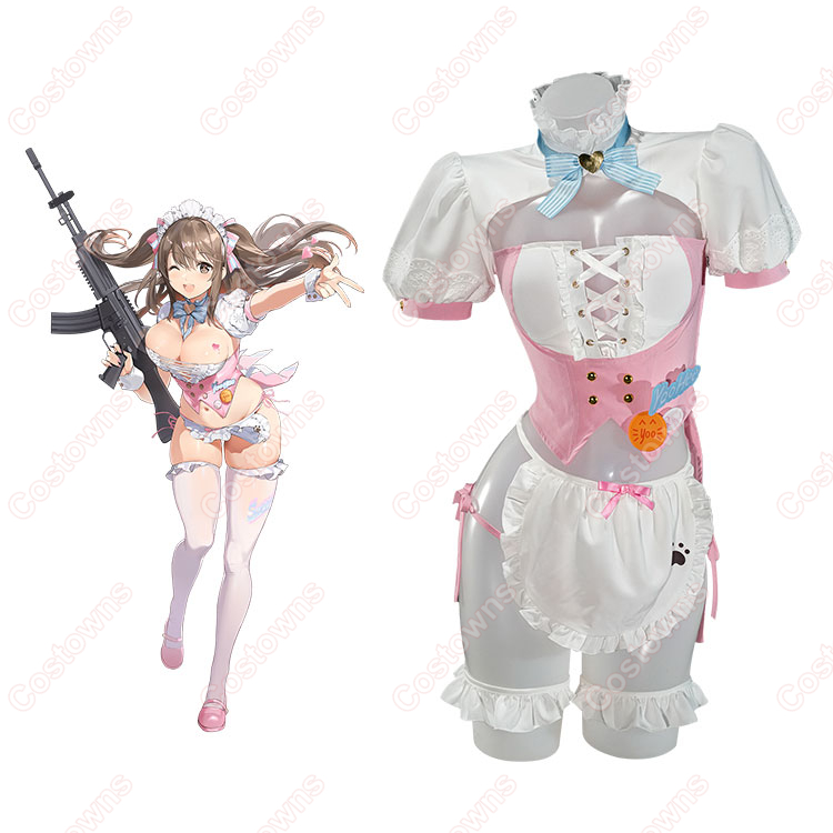 ドールズフロントライン2：エクシリウム 幼熙(ゆひ) 私服 スイートミラクル コスプレ衣装 メイド服-1